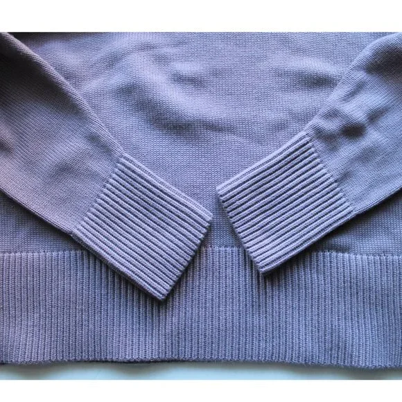 Lululemon Double Knit Sweater Hoodie / Size M/L / Dusky Lavender Cashlu - Picture 9 of 12